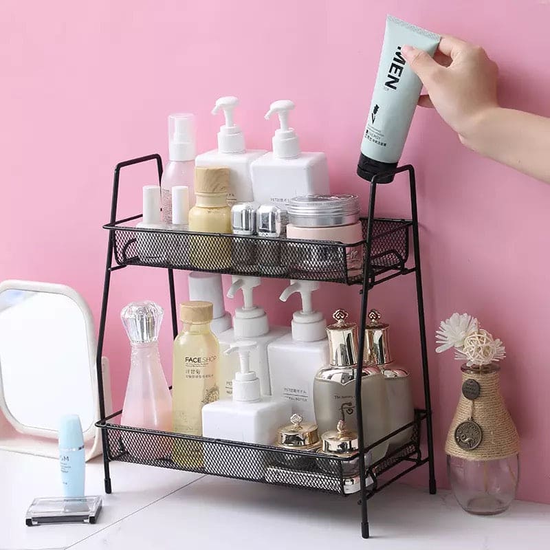 Smart Iron Storage Rack, Cosmetic Makeup Basket, Iron Spice Seasoning Rack, Shelf Kitchen Tableware Organizing Rack Smart Iron Storage Rack, Cosmetic Makeup Basket, Iron Spice Seasoning Rack, Shelf Kitchen Tableware Organizing Rack